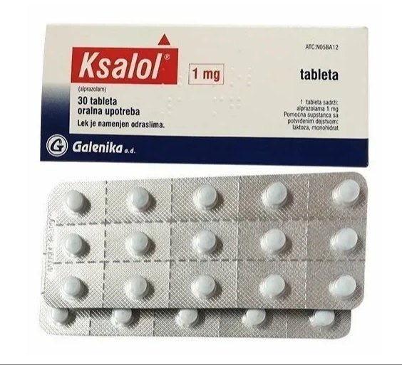 Ksalol 1mg (Alprazolam)